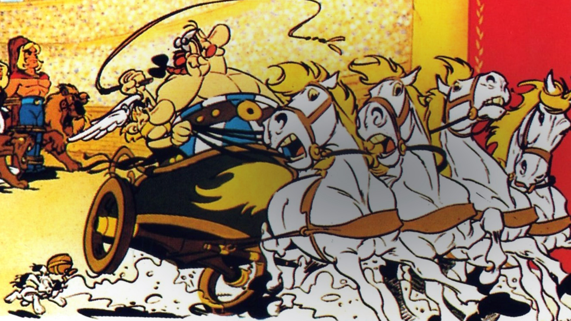 мультфильм Астерикс против Цезаря 1985