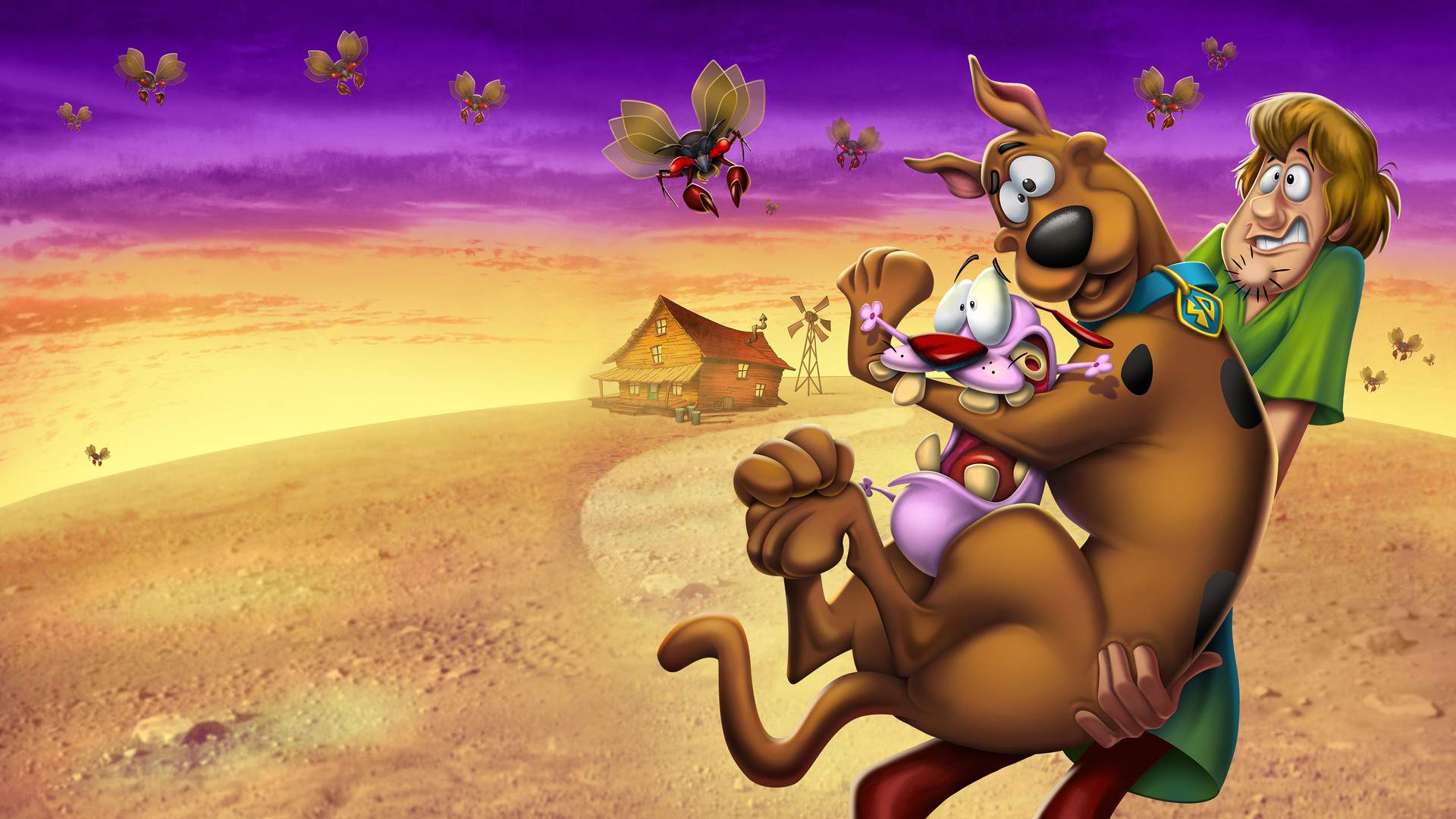 мультфильм Прямиком из ниоткуда: Скуби-Ду и Кураж - трусливый пёс 2021