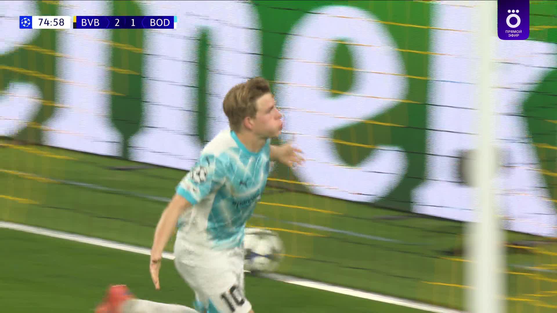 75' Гол. Йенс Хеуге