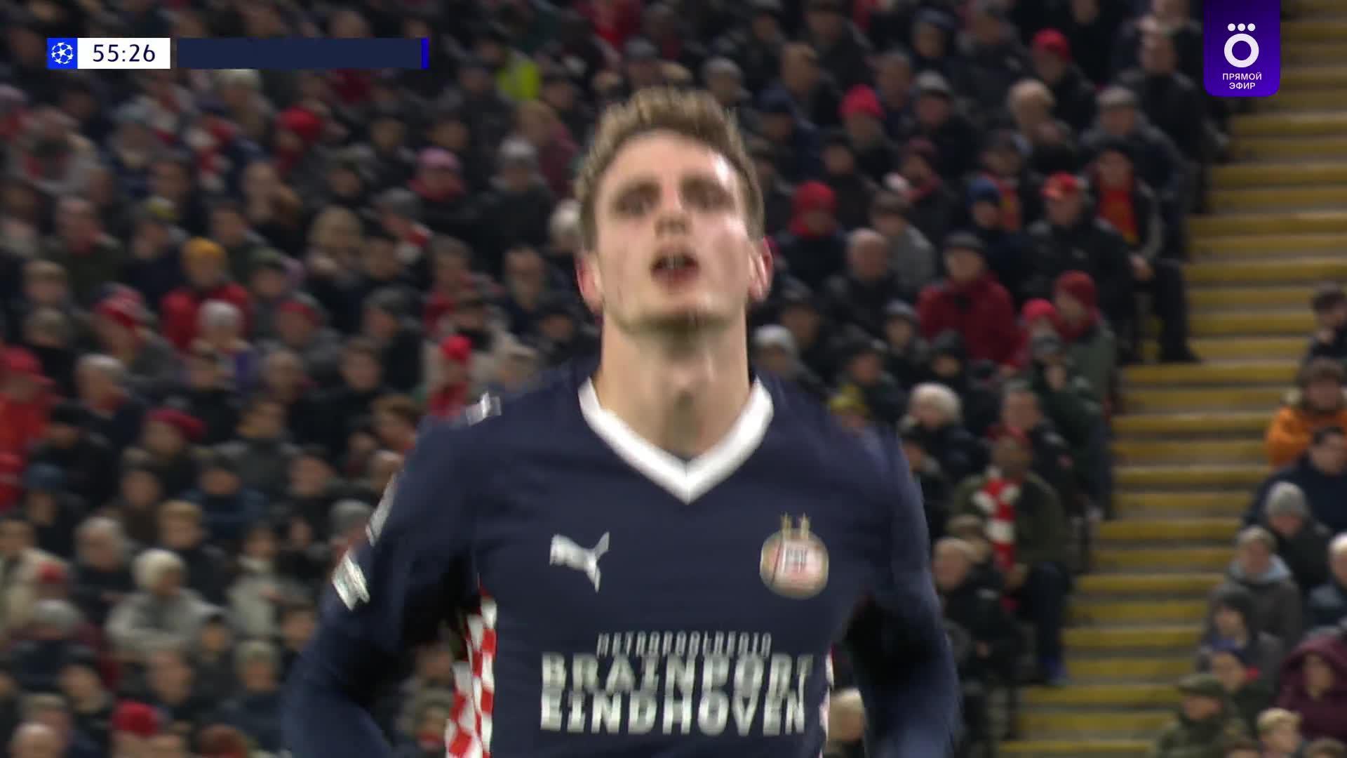 56' Гол. Гус Тиль