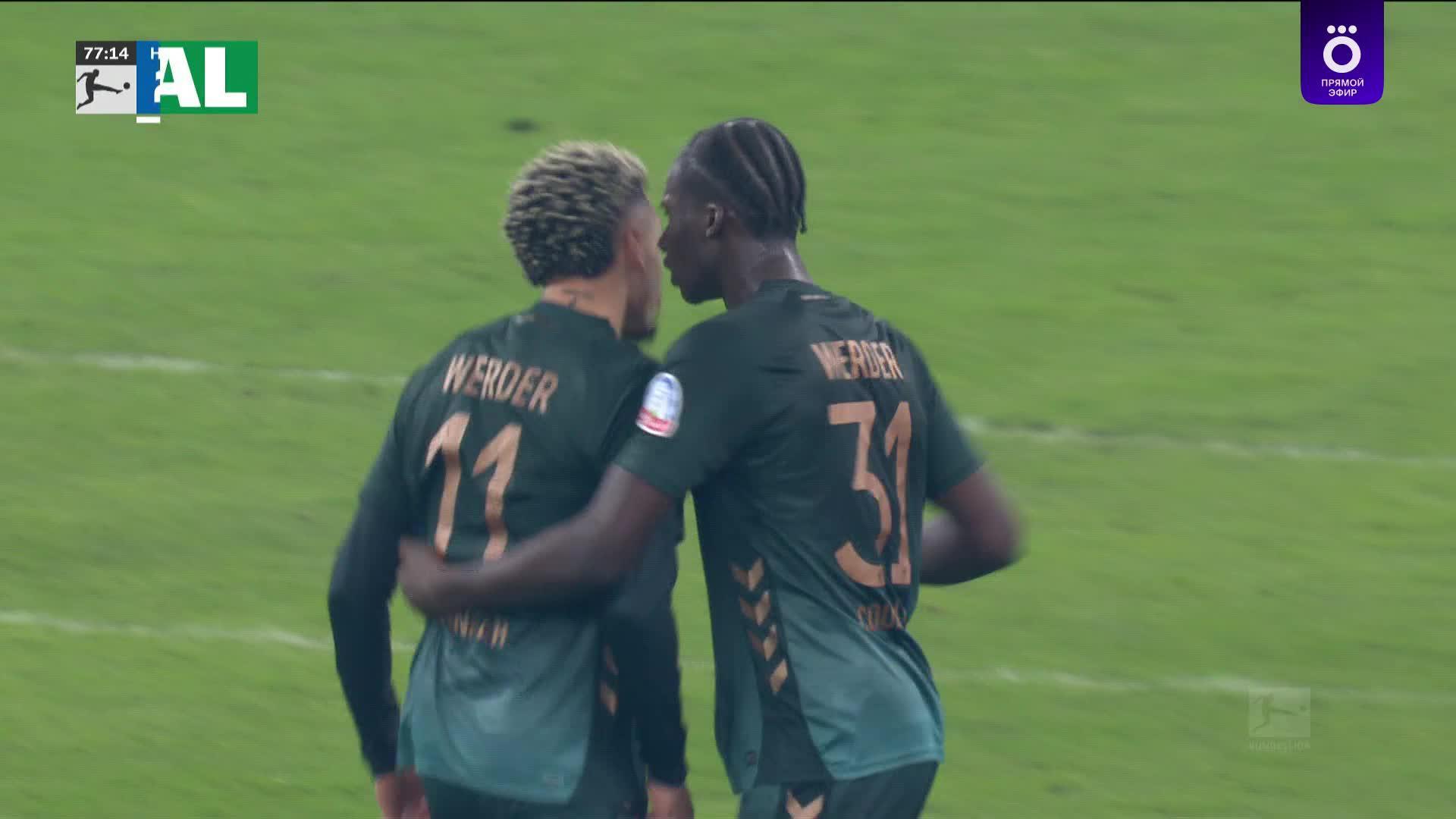 78' Гол. Джастин  Нджинма