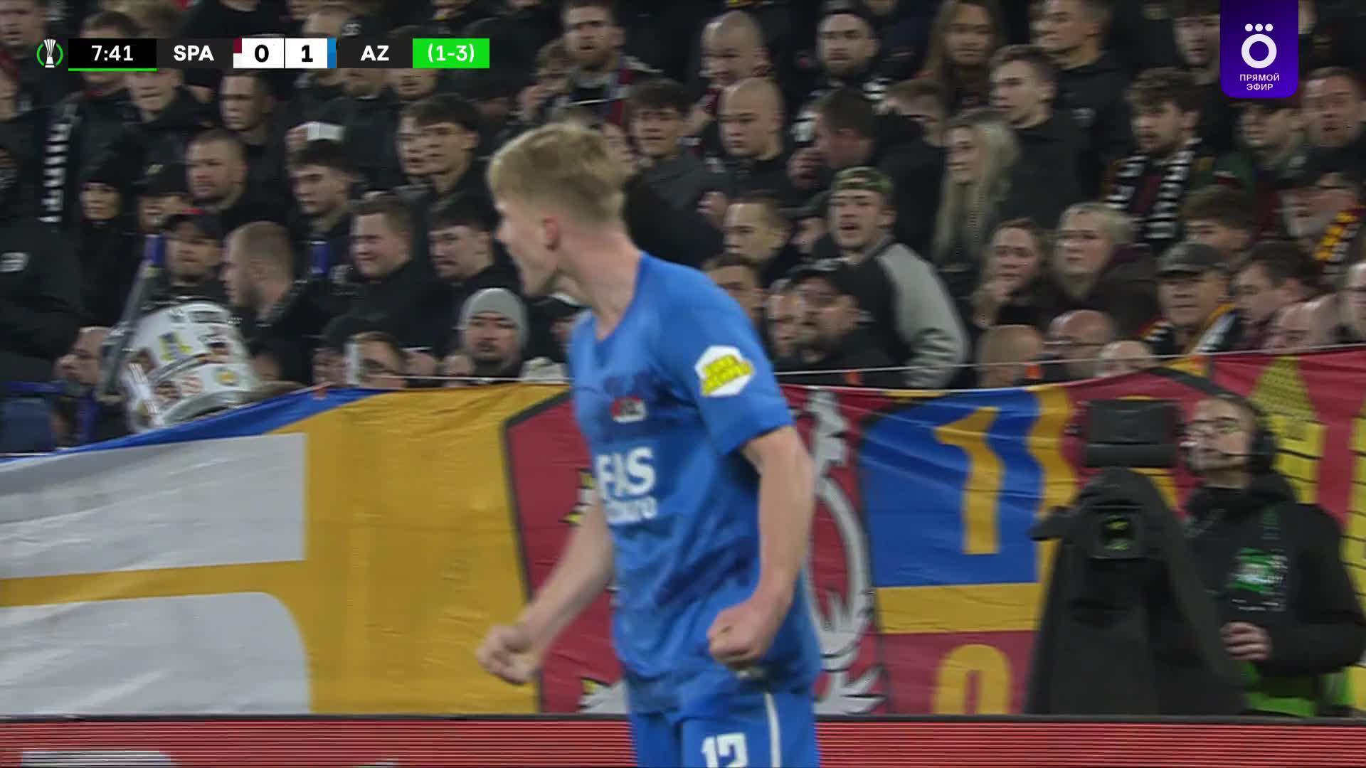 8' Гол. Исак Йенсен