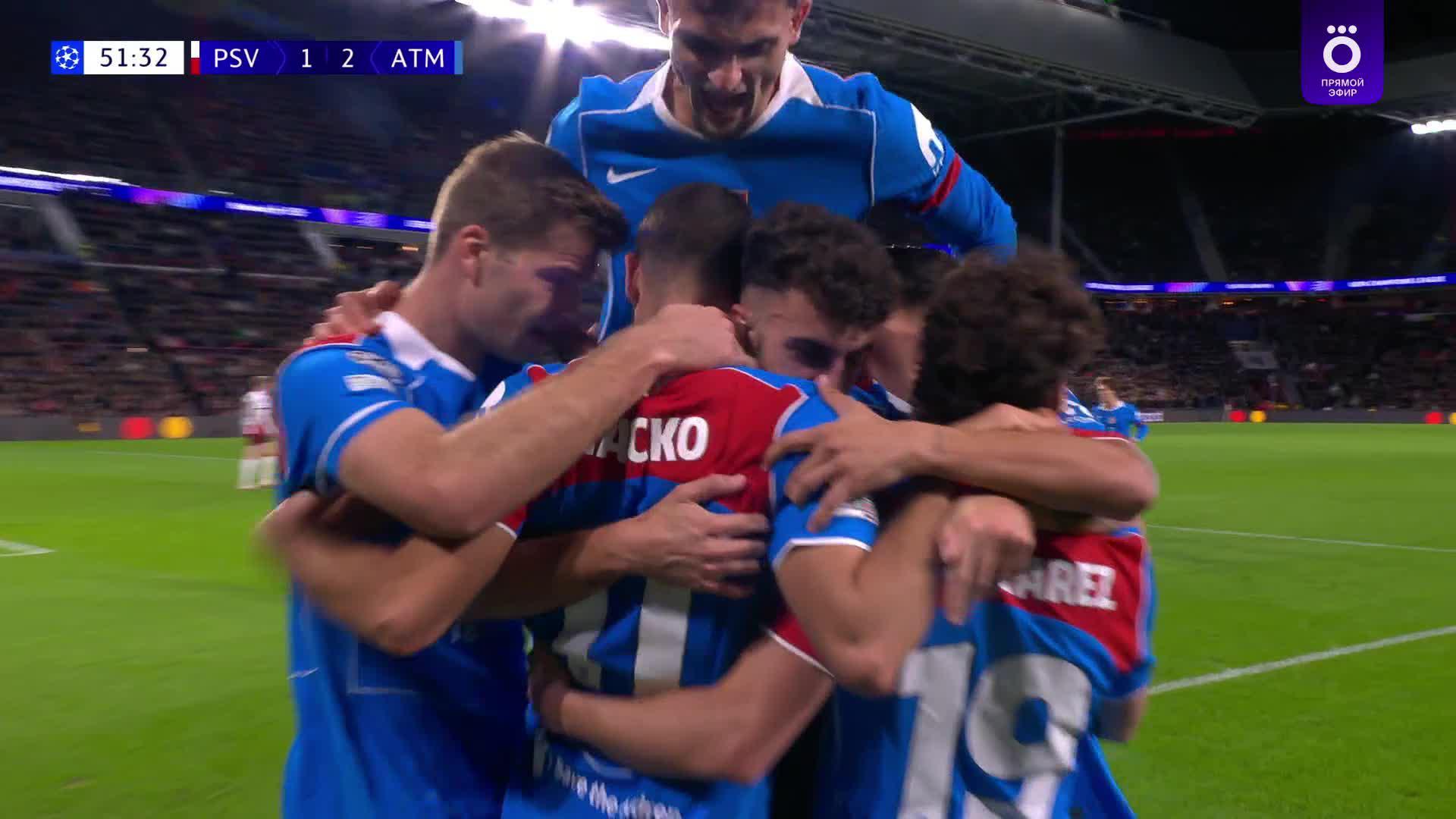 52' Гол. Дэвид Ханко