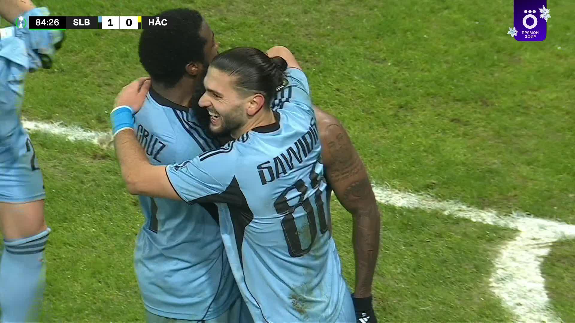 85' Гол. Сесар Блэкман