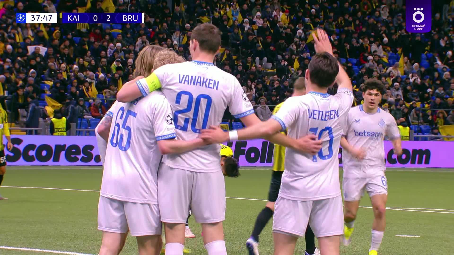 38' Гол. Ганс Ванакен