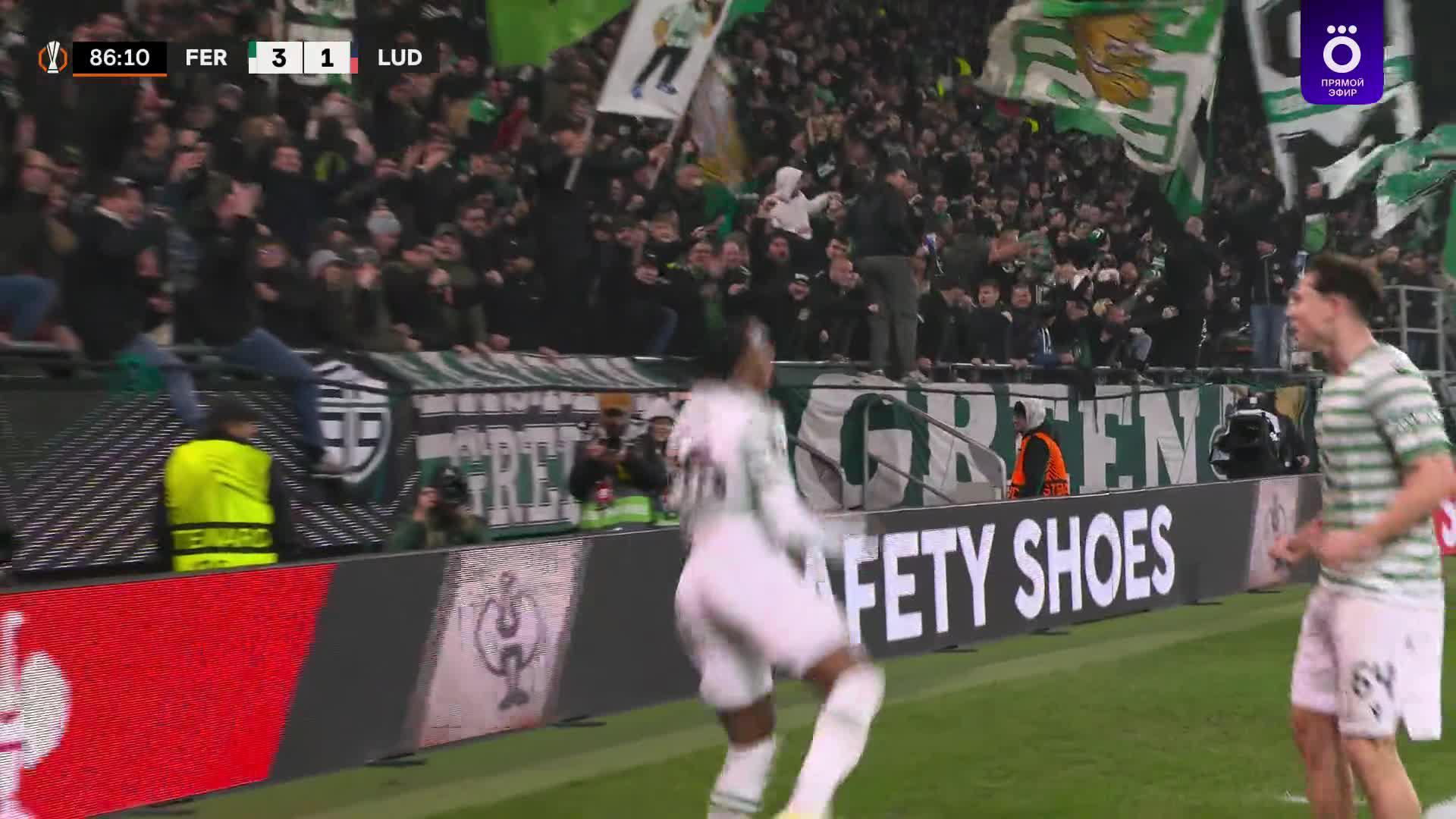 87' Гол. Ленни Джозеф