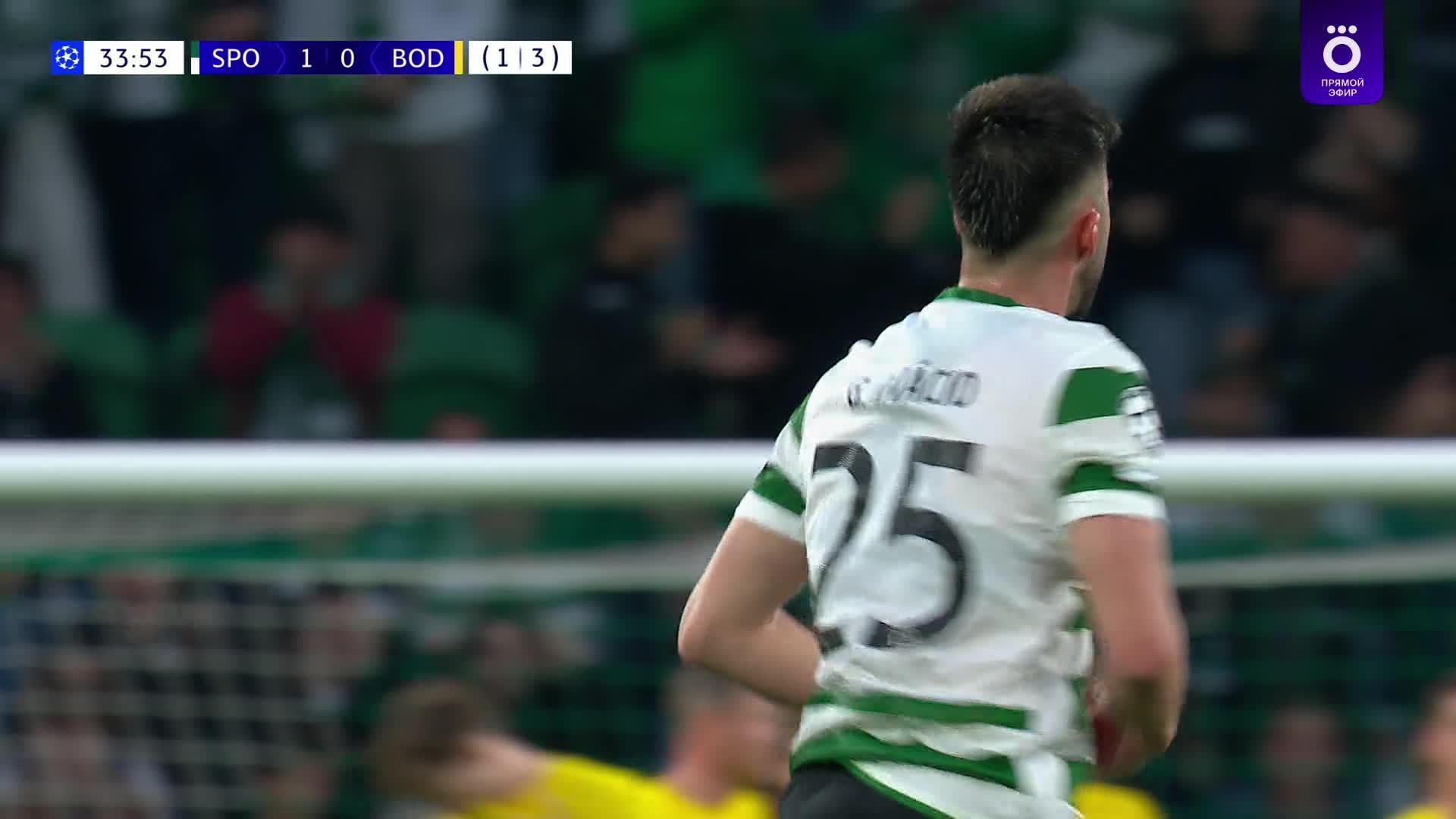 34' Гол. Гонсалу Инасиу