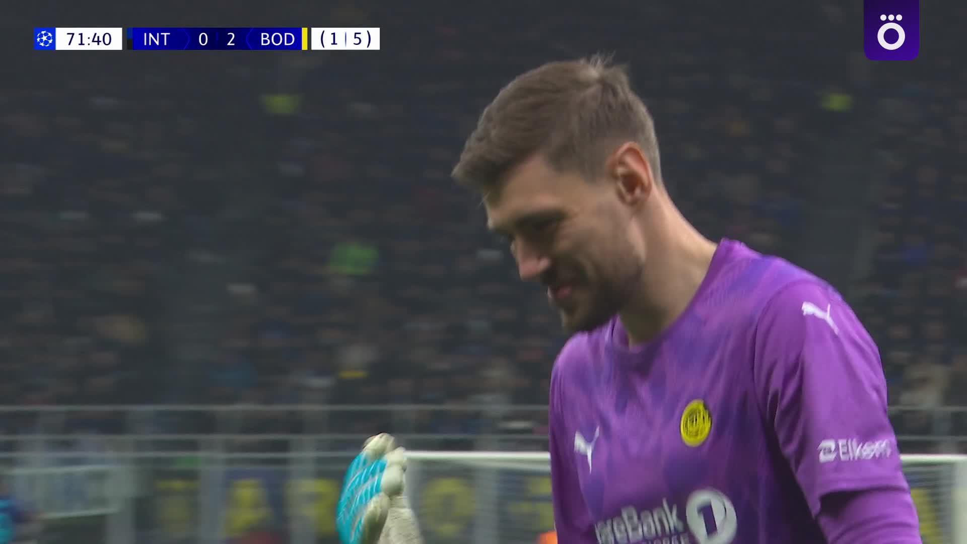 72' Гол. Хокон Эвьен