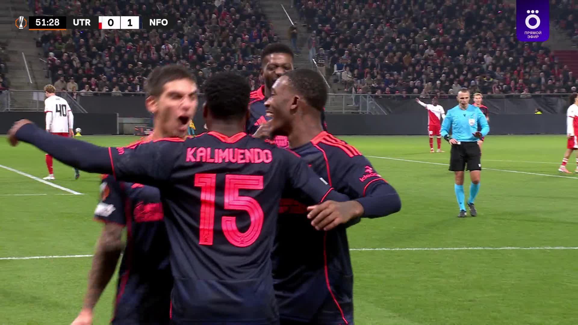 52' Гол. Арно Калимуэндо