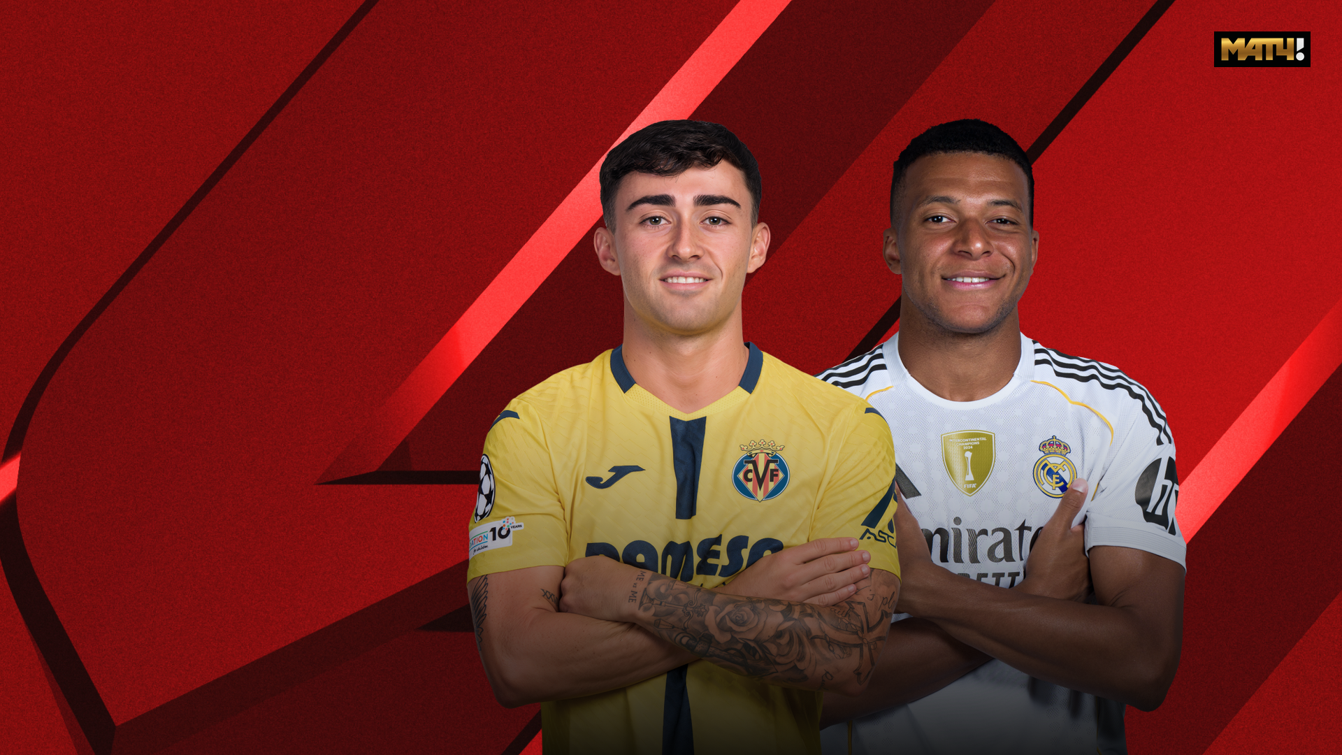 Okko Sport 비야레알 레알 마드리드 중계 페이지 이미지