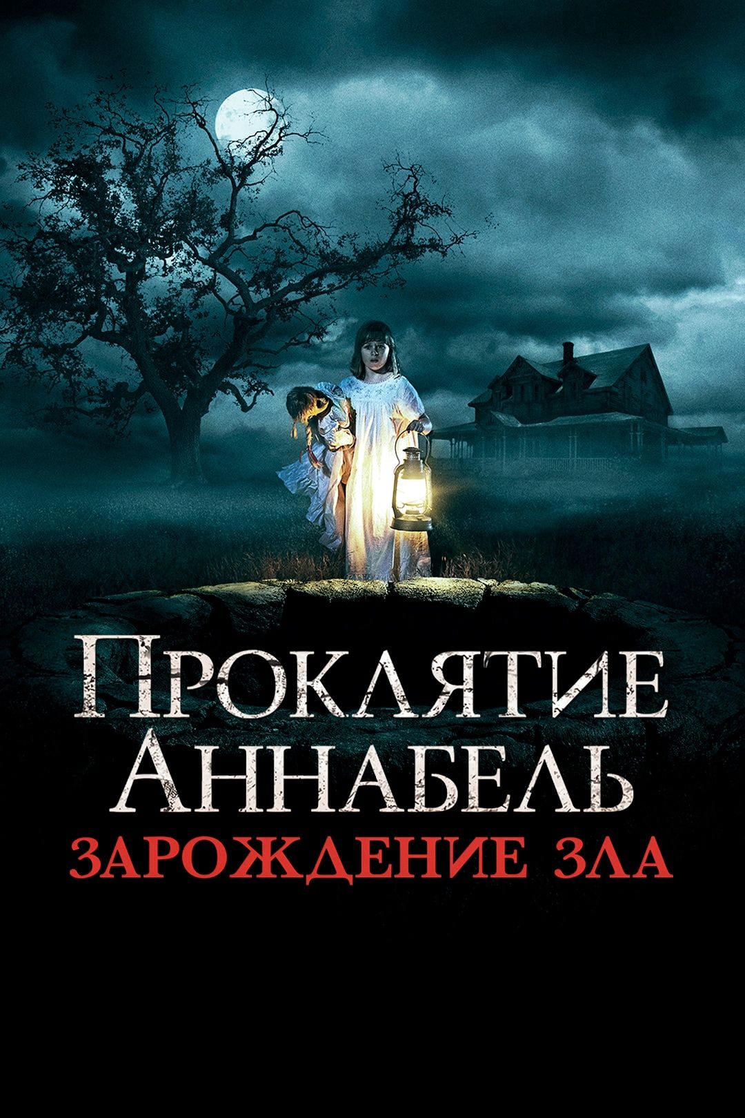 Проклятие Аннабель: Зарождение зла (фильм, 2017) смотреть онлайн в хорошем  качестве HD (720) / Full HD (1080)