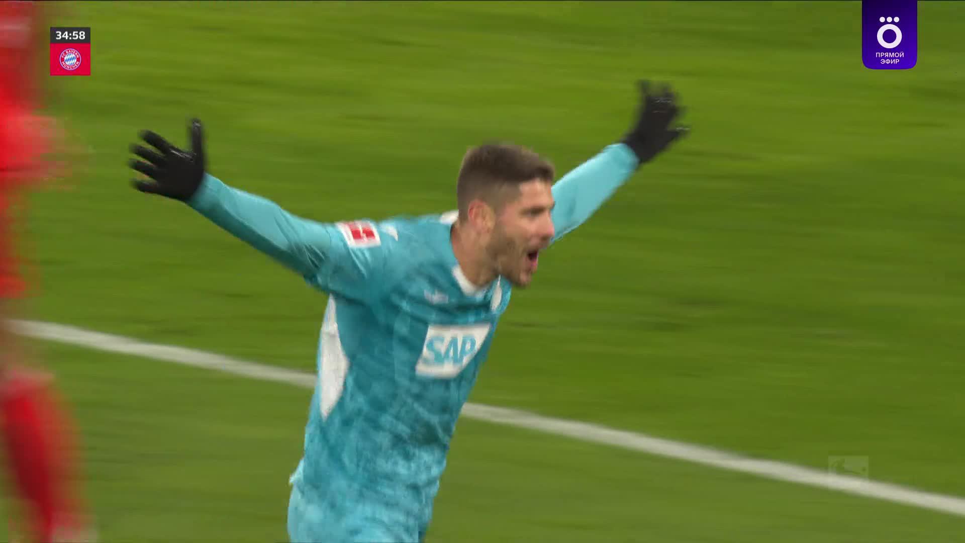 35' Гол. Андрей  Крамарич