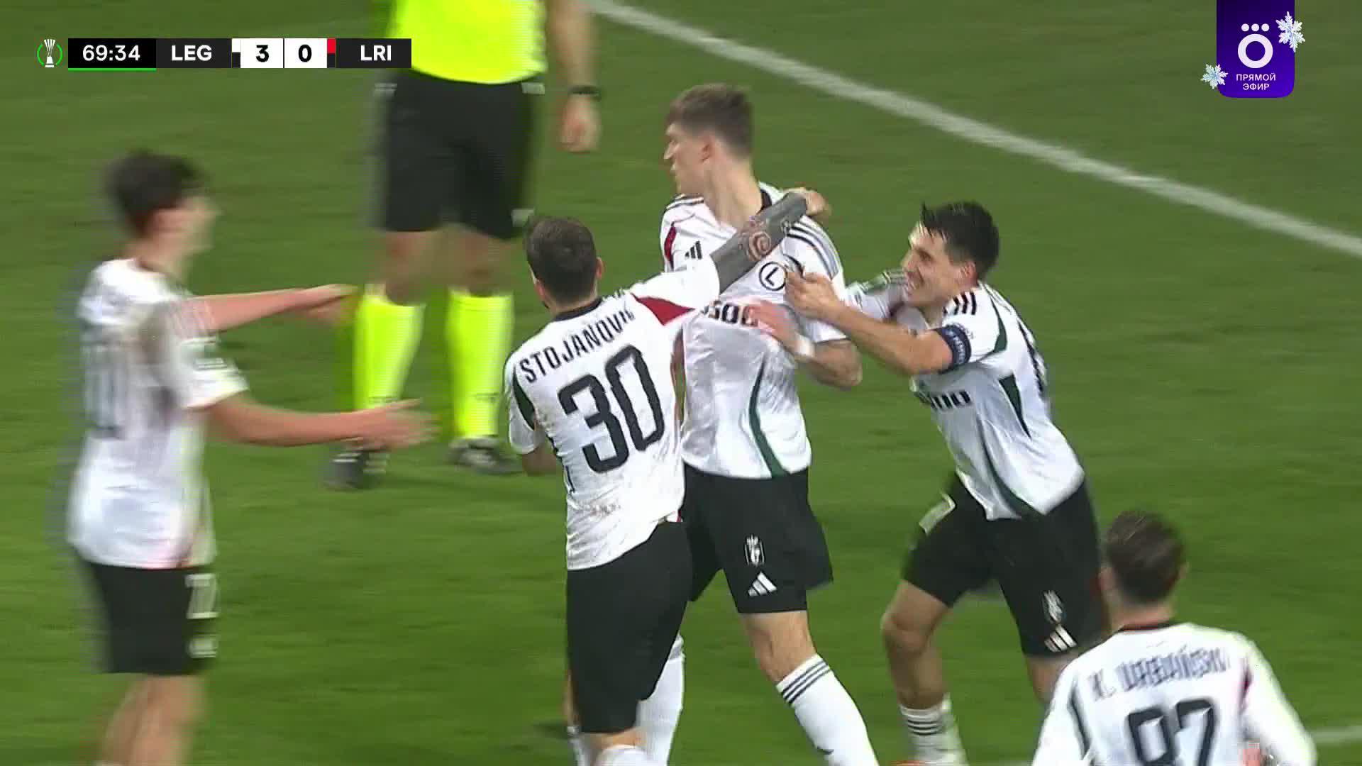 70' Гол. Милета Райович