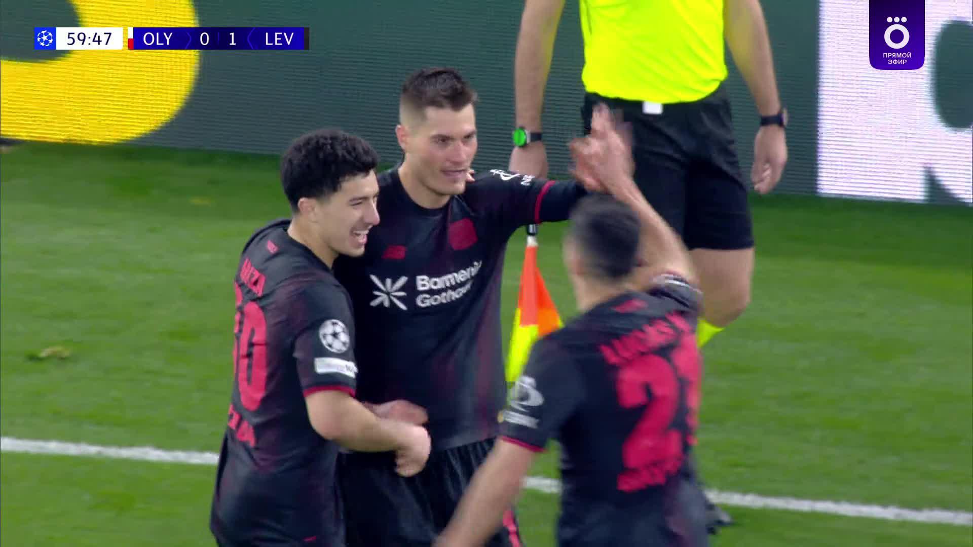 60' Гол. Патрик Шик