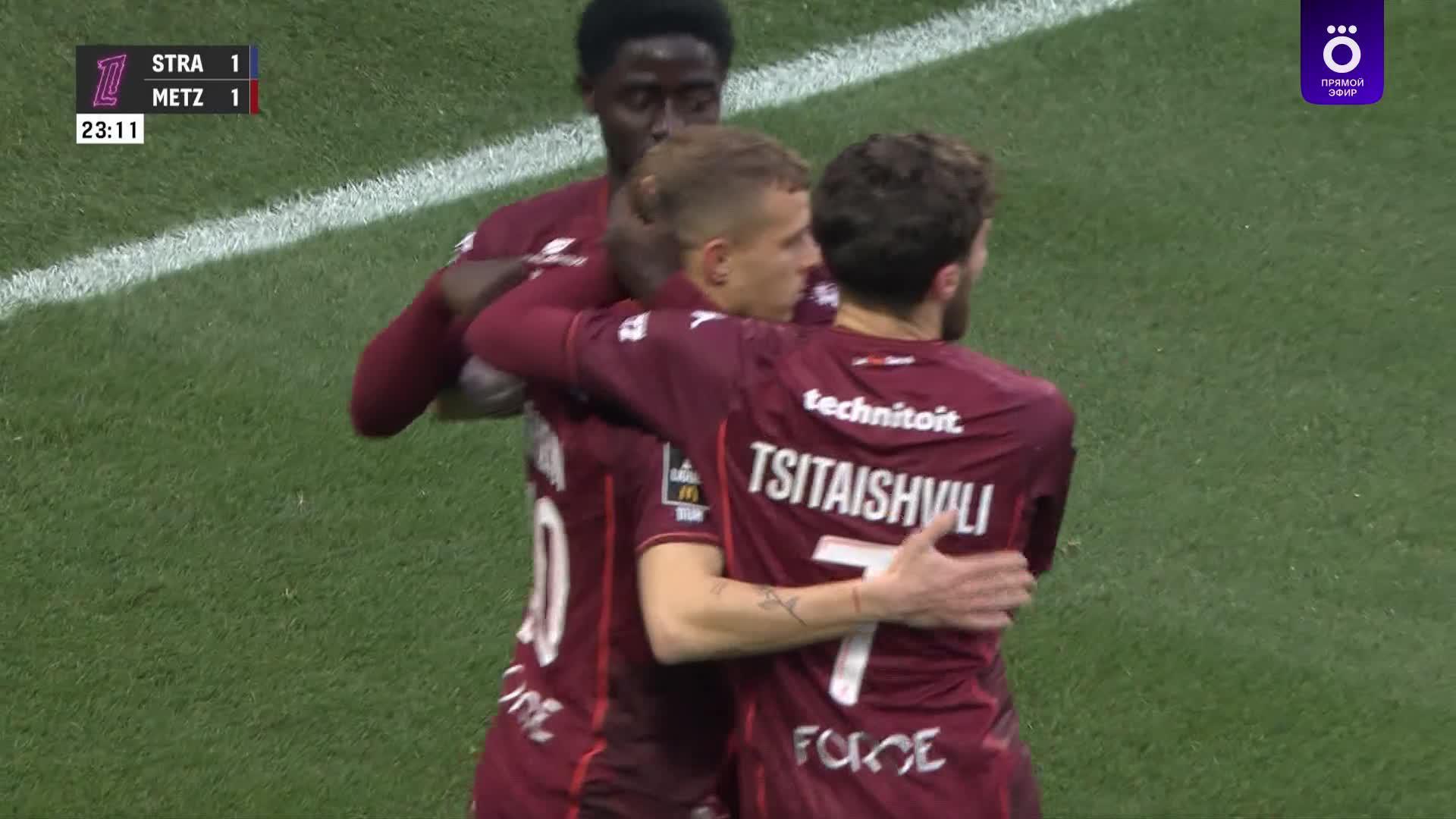 24' Гол. Готье Хейн