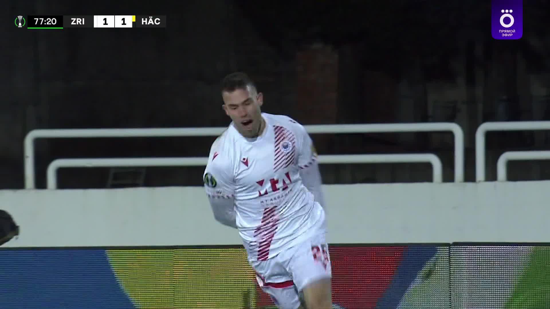 77' Гол. Марио  Чуже