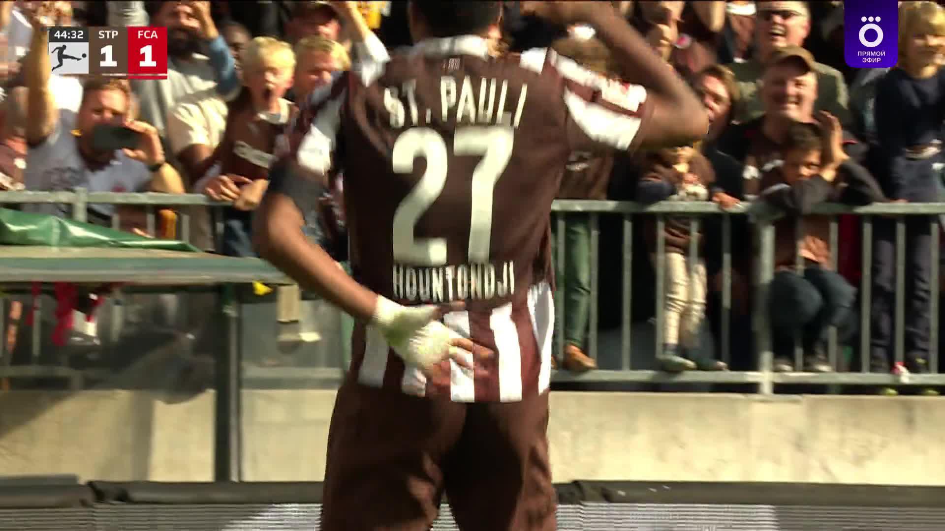 45' Гол. Andreas Hountondji