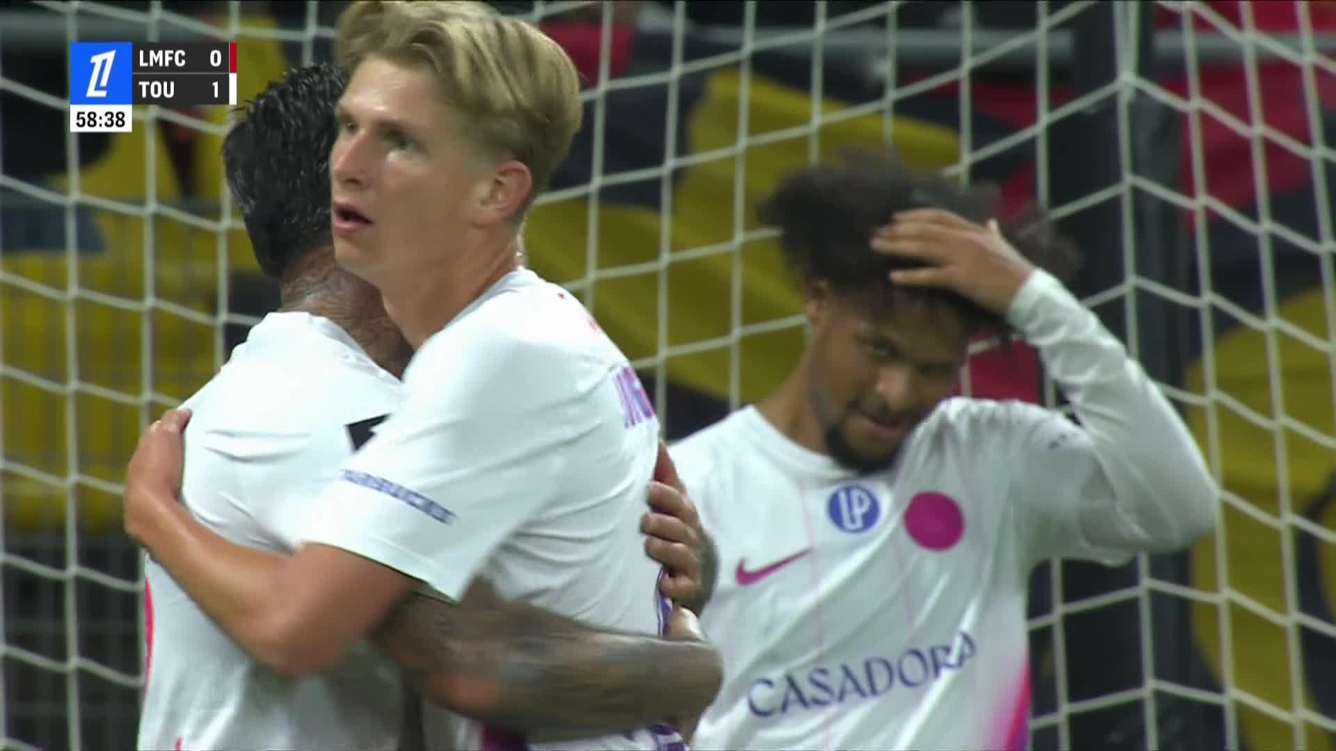 59' Гол. Арон Доннум