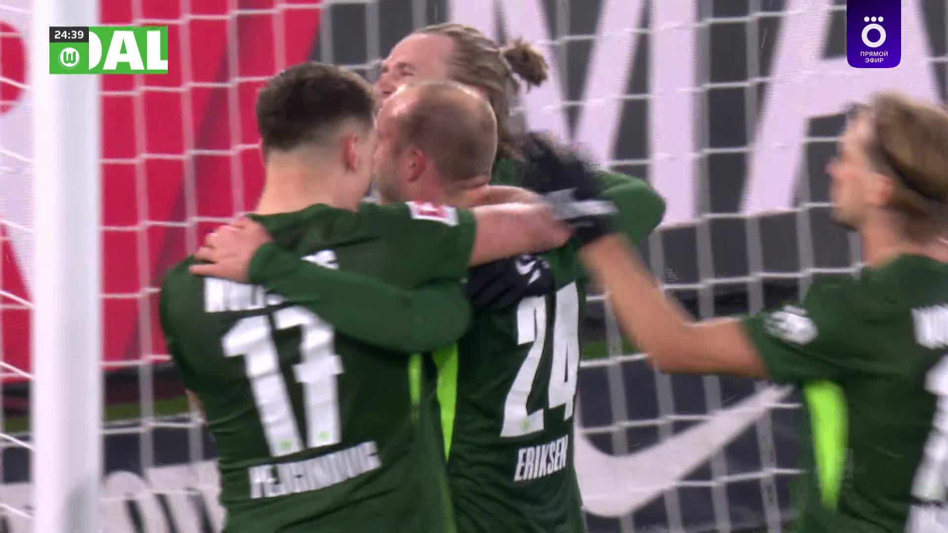 25' Гол. Christian Eriksen