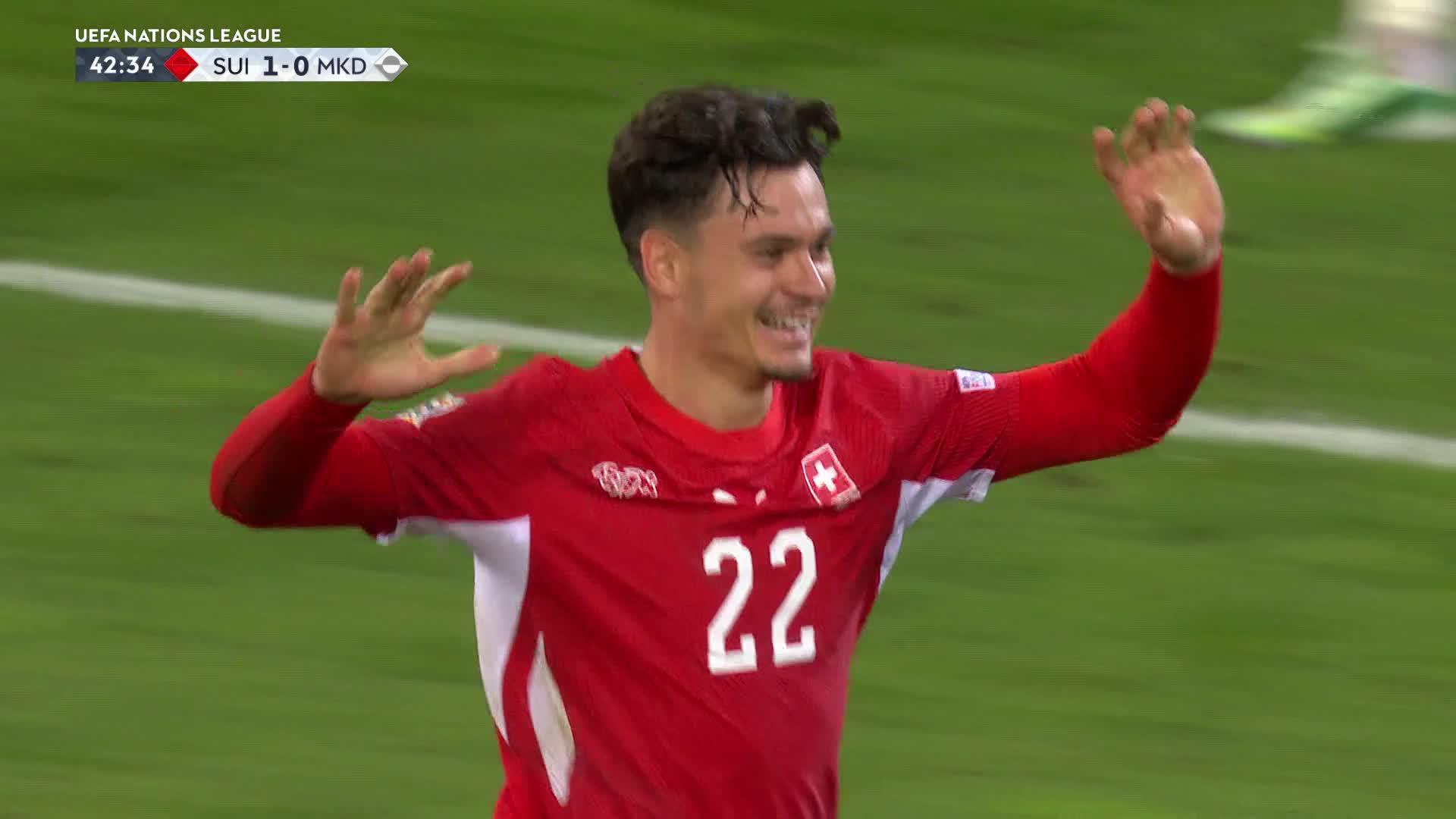 43' Гол. Фабиан Ридер