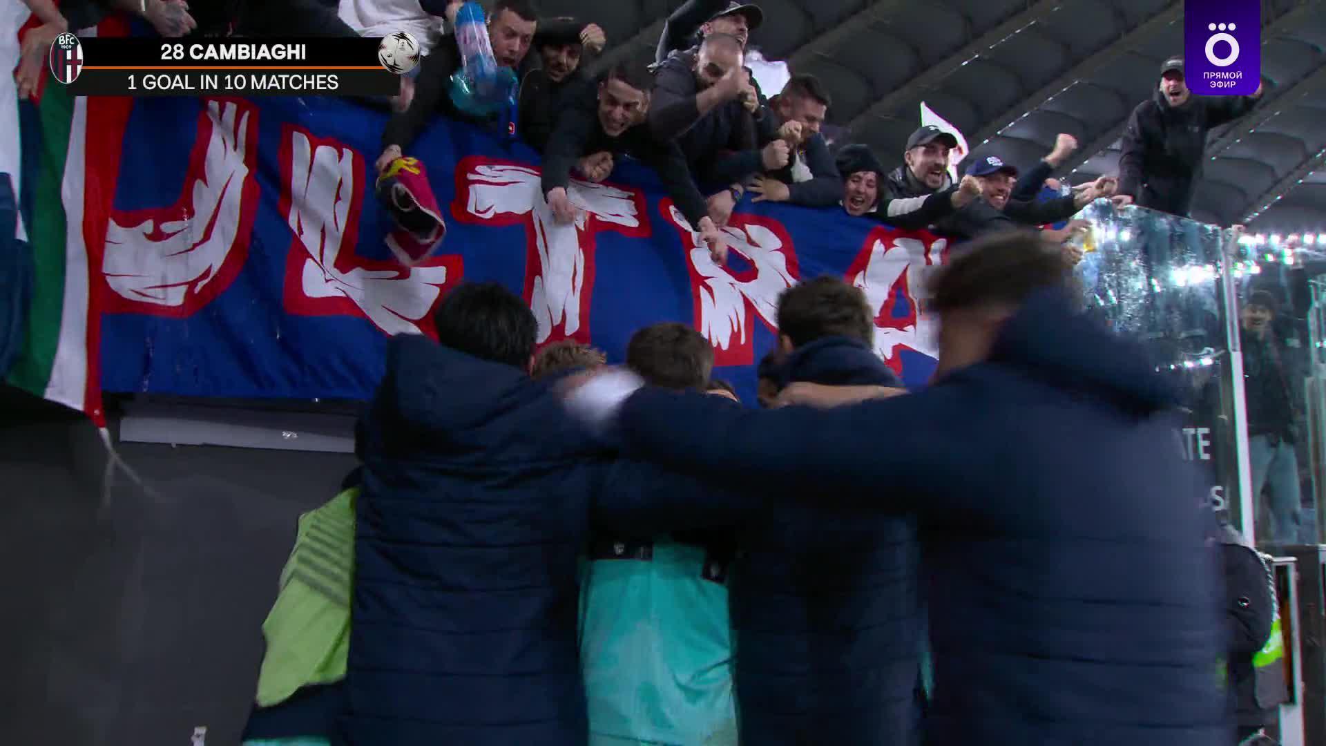 111' Гол. Николо Камбиаги