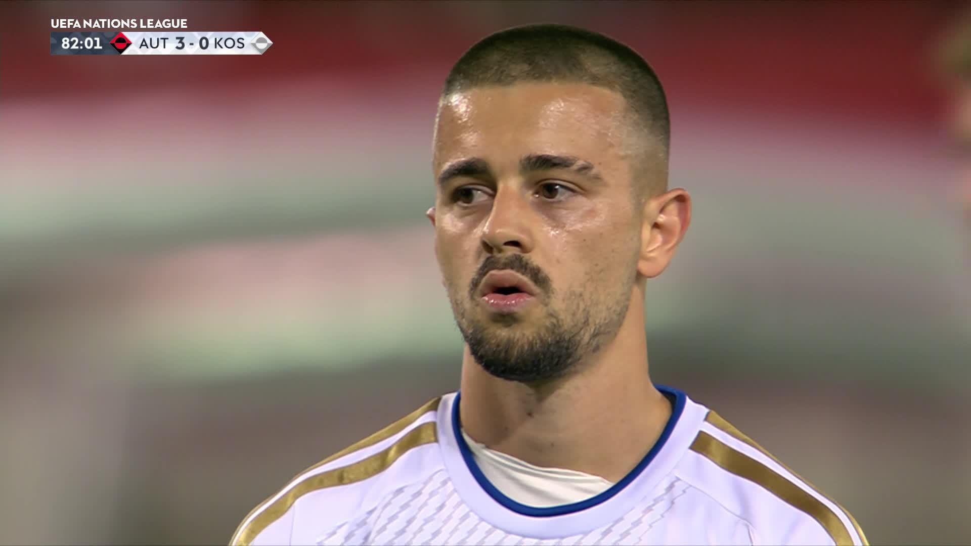 83' Гол. Эдон Жегрова