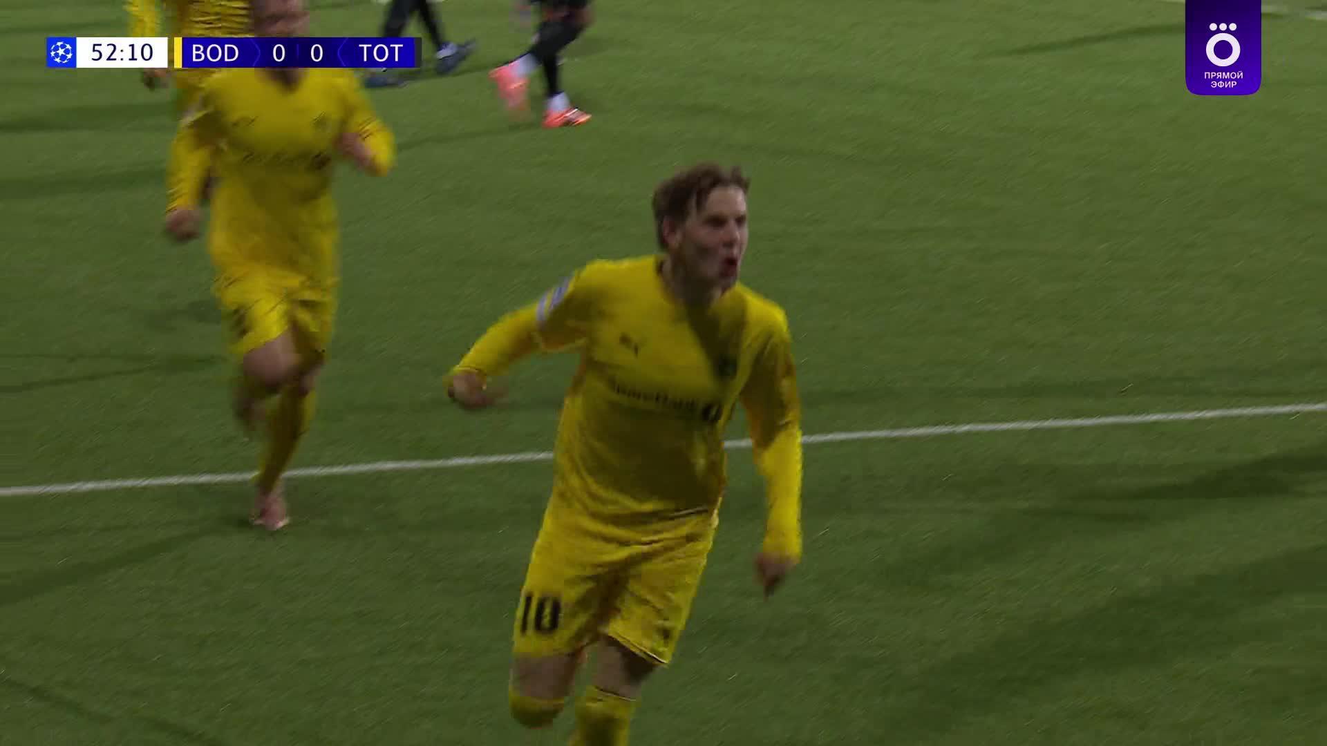 53' Гол. Jens Hauge