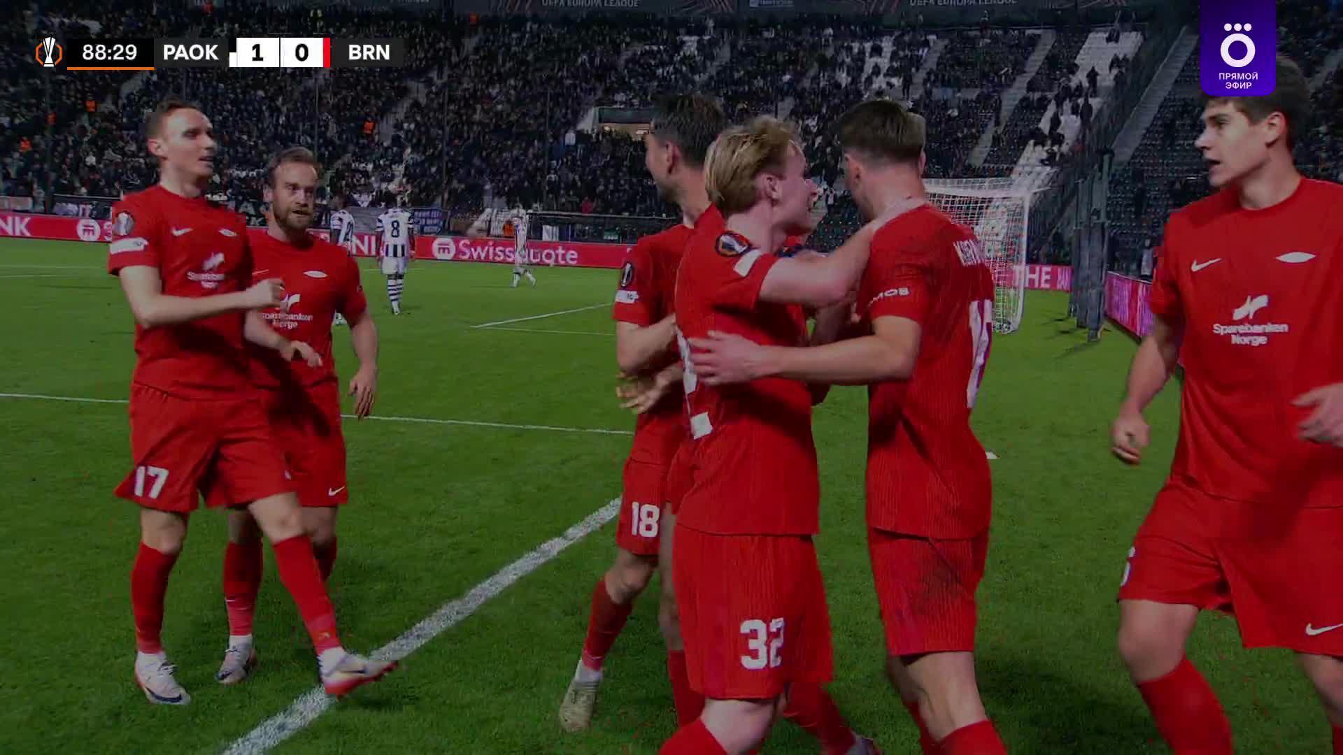 89' Гол. Эмиль Корнвиг