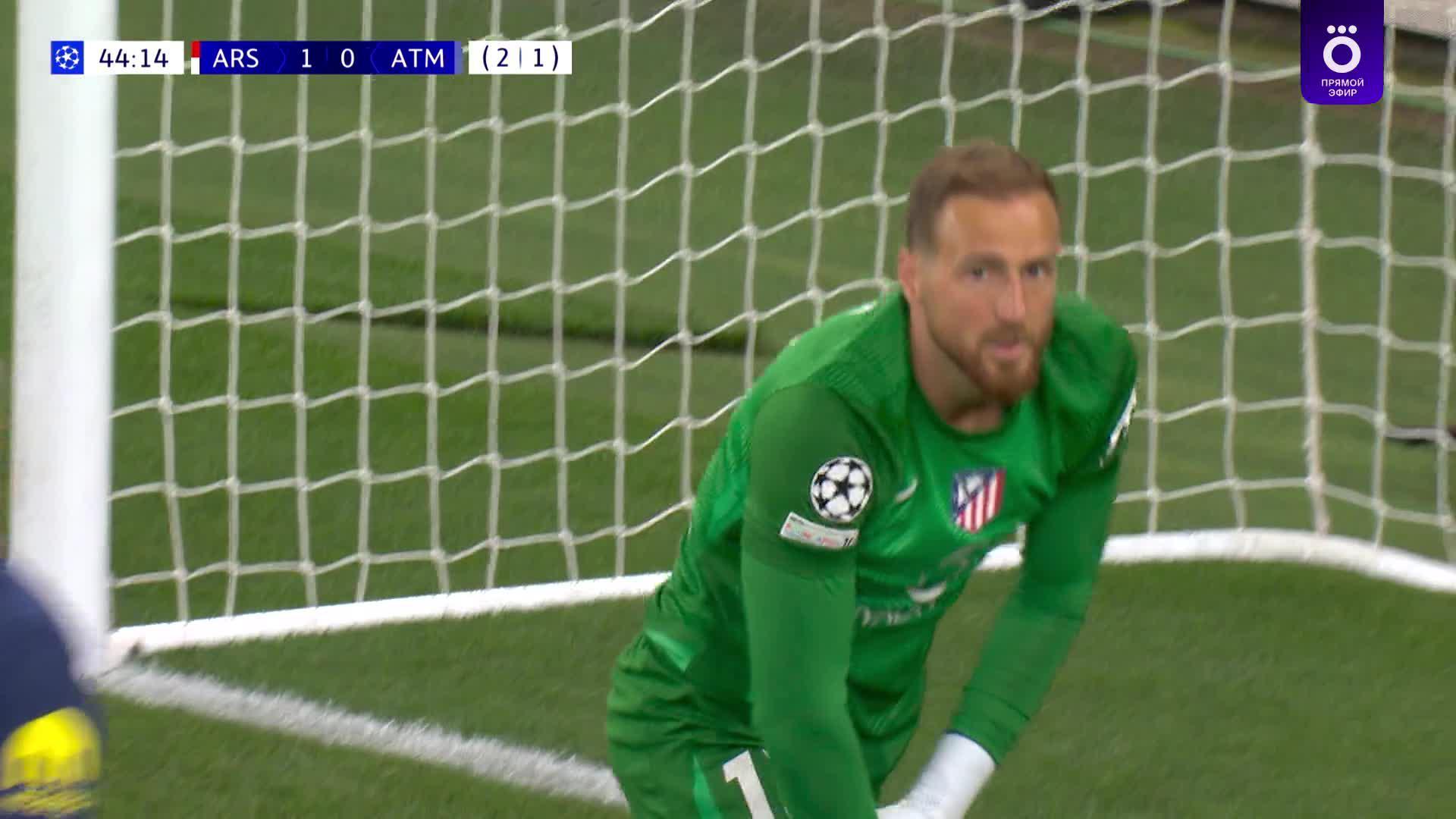 45' Гол. Букайо Сака