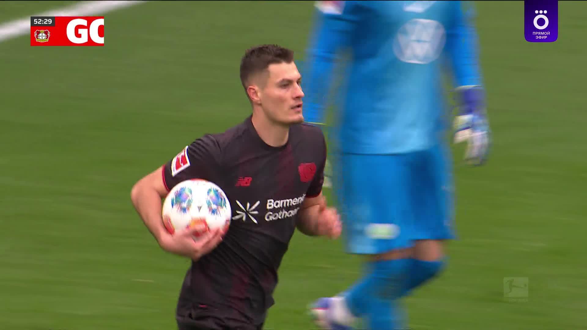 53' Гол. Патрик  Шик