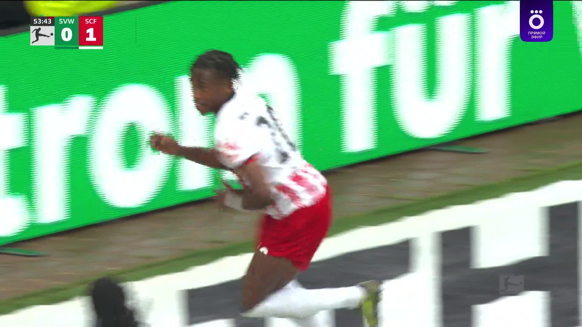 54' Гол. Junior Adamu