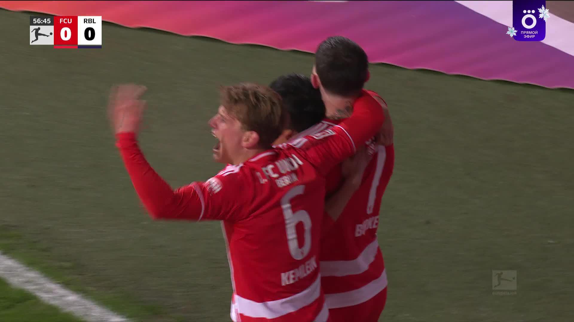 57' Гол. Оливер  Бёрк