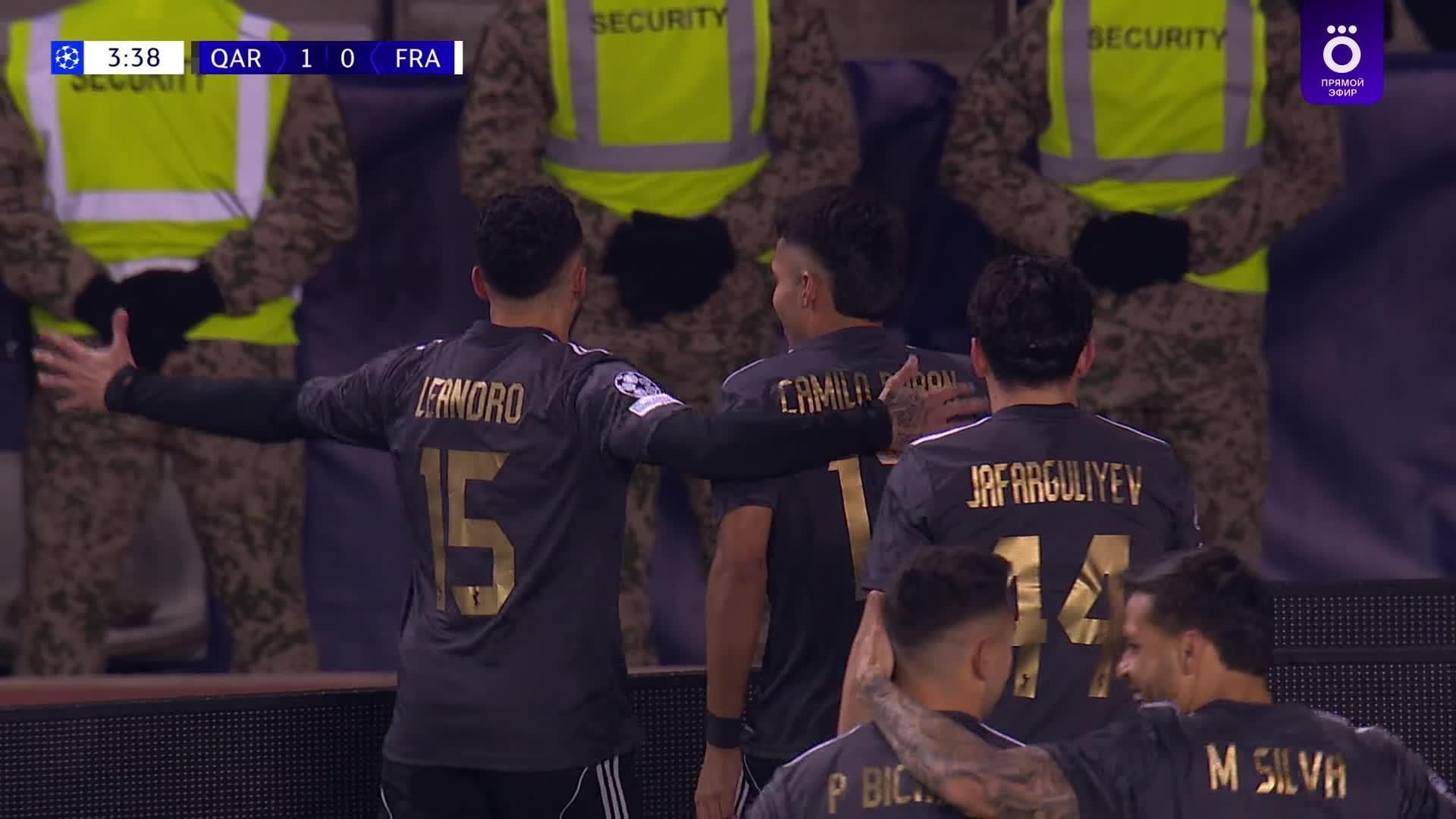 4' Гол. Камило Дуран