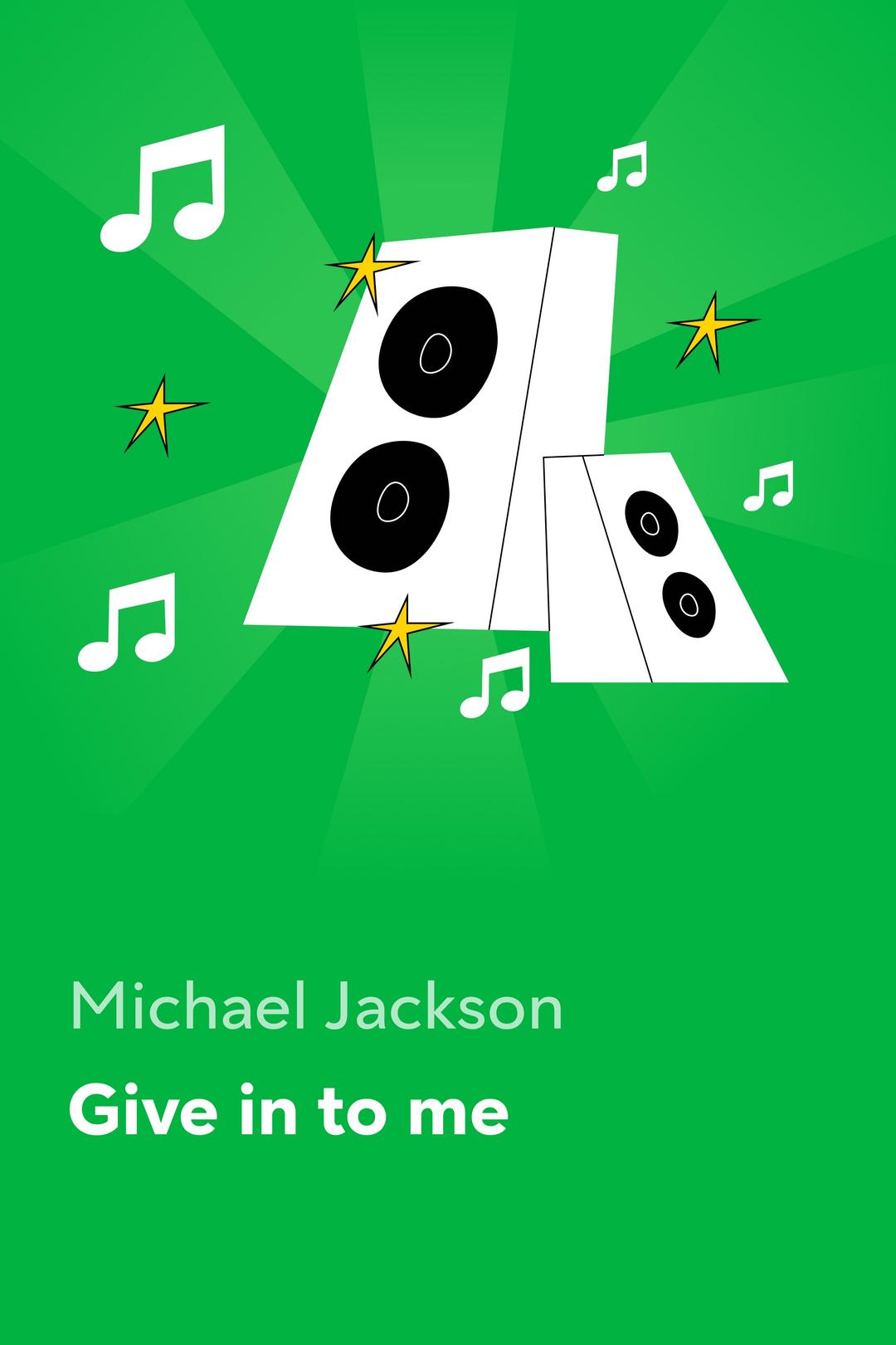 Give in to me — Michael Jackson
