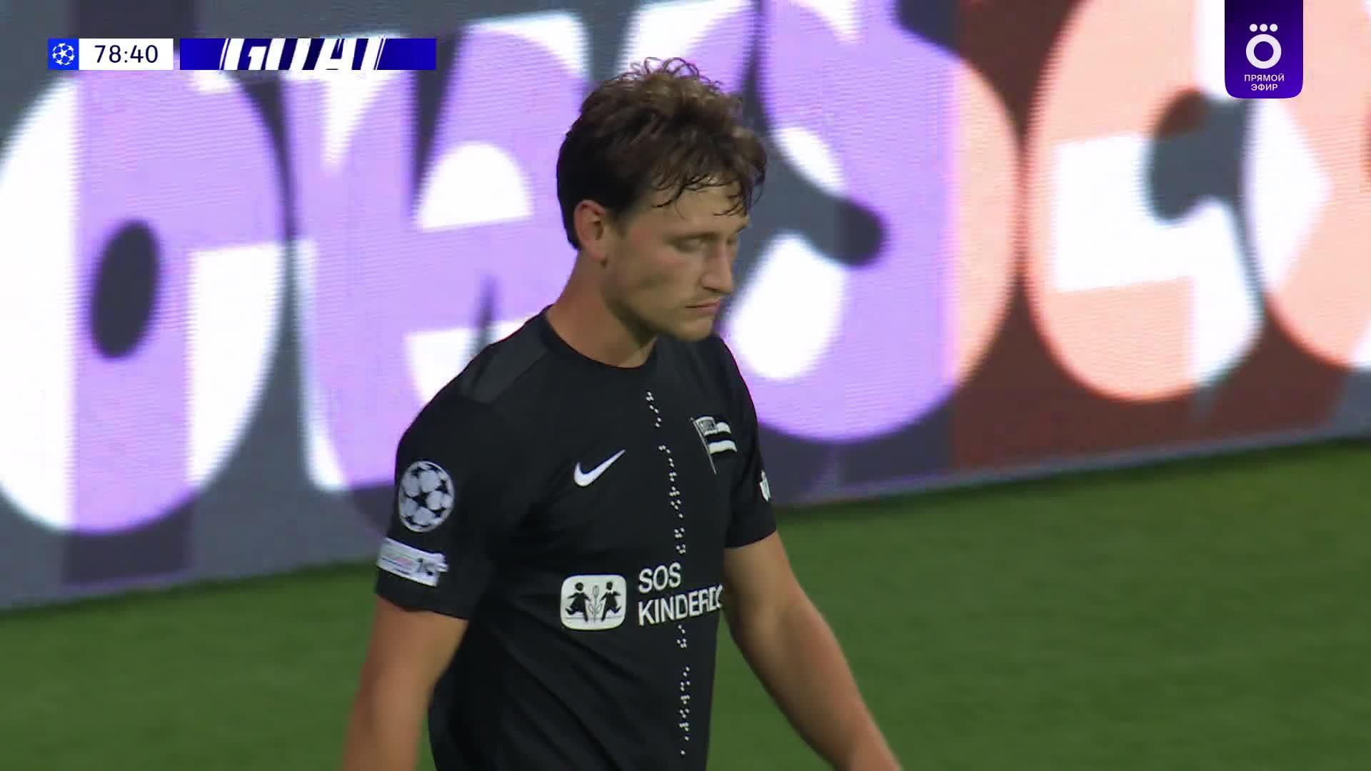 79' Гол. Уильям Вик