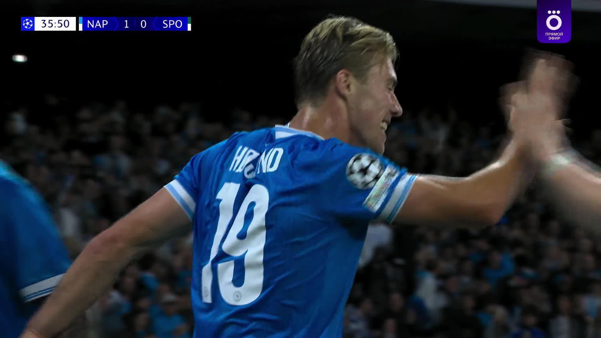 36' Гол. Rasmus Hojlund